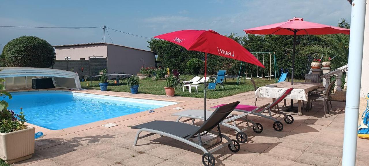 Charmante Maison Avec Piscine Anneyron Zewnętrze zdjęcie